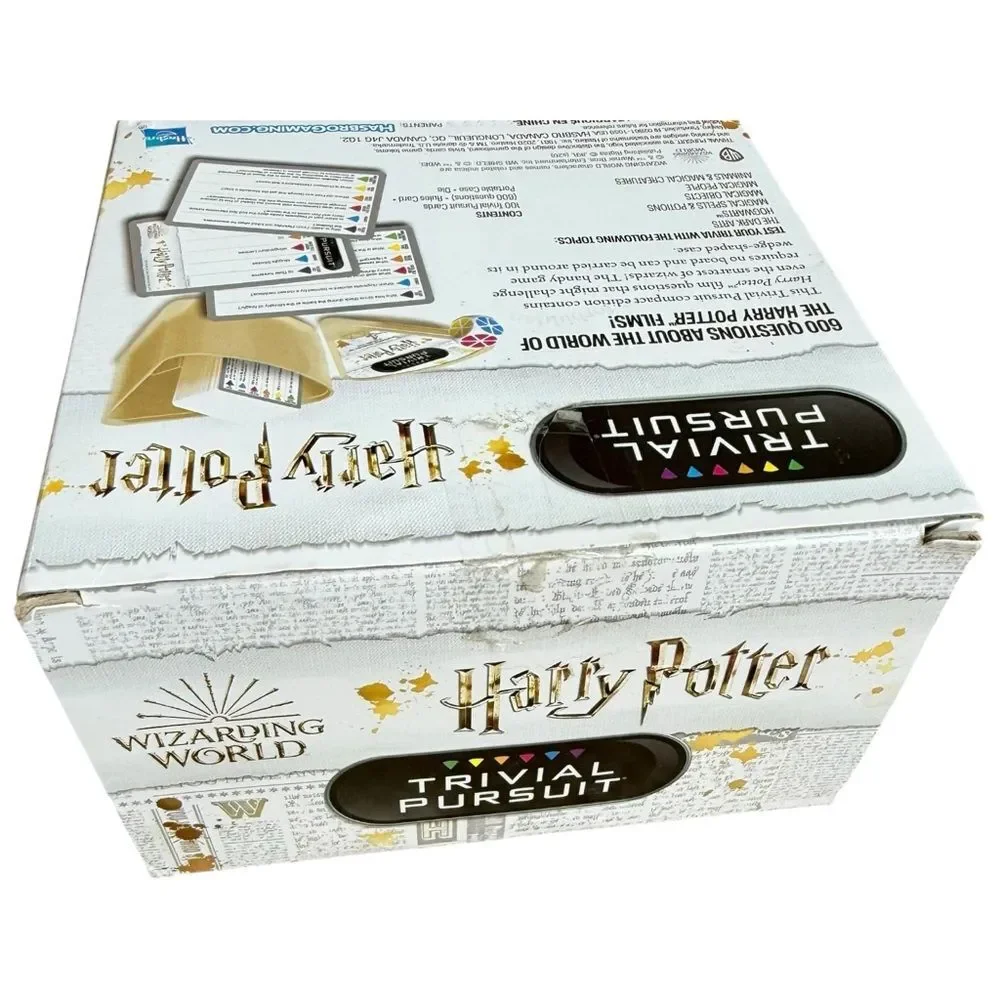 Hasbro Gaming Trivial Pursuit Wizarding World Harry Potter Trivia Card Game.